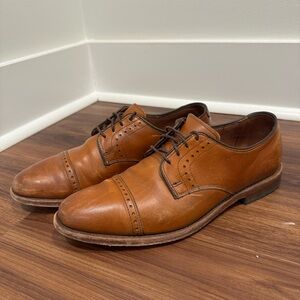 Allen Edmonds Clifton Cap Toe Lace Up Derby Walnut 3358 Men’s Size 8 D
